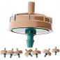 Lot de 200 Goutteur anti-drainage et autorégulant d'irrigation 4 litres, Champignon Lot de 200 Goutteur anti-drainage et autorégulant d'irrigation 4 litres, Champignon