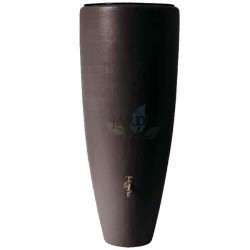 Serbatoio d'acqua, Vasca moderna Mocca 2 in 1: Recupero dell'acqua Piovana e Fioriera da 300 litri, 62 x 145 cm