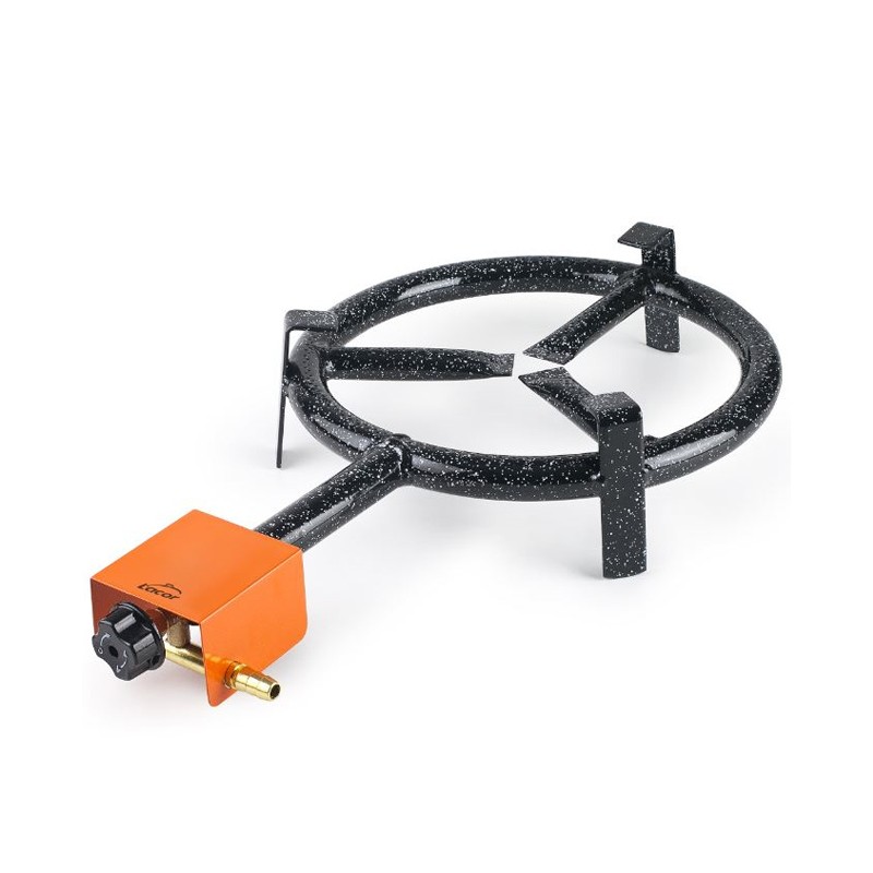 Lacor Paella Burner | Butane Gas | 30 cm | 1 Burner | For Paella Pans 36 to 46 cm | Portable Paella Burner