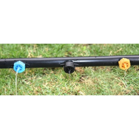 Lot de 100 goutteurs auto-compensateurs, 16 litres | Goutteurs amovibles pour irrigation, plantes, pots, microtubes et tuyaux de