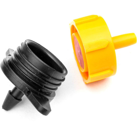 Set di 500 Gocciolatore autocompensante 16 litri/ora per irrigazione, smontabile. Gocciolatore adatto alla microirrigazione