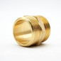 Accoppiatore in ottone 20mm x 1/2'' | Accessorio in ottone filettato | Misura a scelta | Irrigazione e opere civili Accoppiatore in ottone 20mm x 1/2'' | Accessorio in ottone filettato | Misura a scelta | Irrigazione e opere civili