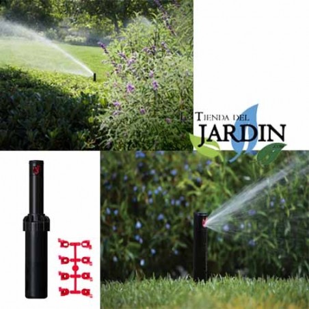 Set di 25 Irrigatore Hunter PGJ-04. Turbina con Gittata da 4,3 a 11,6 metri. Filettatura femmina 1/2''. Irrigazione Professional