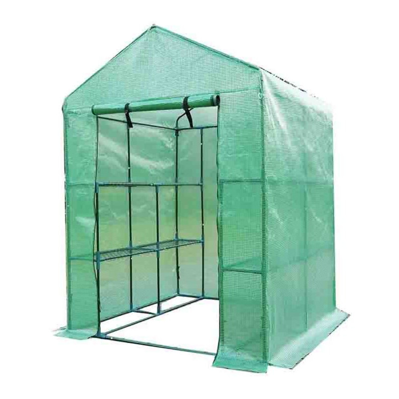 Estufa de jardim opaca 1,43 x 1,43 x 1,90 m