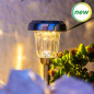 Lampe Solaire Radiante LED Blanc Chaud/Froid avec Capteur – 600mAh, IP44, 10h d'Éclairage – Jardin, Terrasse Lampe Solaire Radiante LED Blanc Chaud/Froid avec Capteur – 600mAh, IP44, 10h d'Éclairage – Jardin, Terrasse