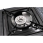 Cuisinière portable double Thulos, fonctionne avec cartouche de gaz ou bouteille de gaz externe Cuisinière portable double Thulos, fonctionne avec cartouche de gaz ou bouteille de gaz externe