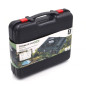 Cuisinière portable double Thulos, fonctionne avec cartouche de gaz ou bouteille de gaz externe Cuisinière portable double Thulos, fonctionne avec cartouche de gaz ou bouteille de gaz externe