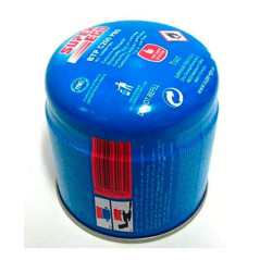 Cartouche de gaz butane SuperEgo 190 g pour poêles à brûleur, cartouche de gaz de camping C200