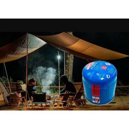 Cartucho de gás butano SuperEgo 190g para fogões e queimadores | Cartucho de gás para camping C200 | Botijões de gás