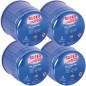 Pack 4 Cartucho de Gas Butano SuperEgo 190g para Hornillos Quemadores | Cartucho de Gas para Camping C200 | Bombonas Pack 4 Cartucho de Gas Butano SuperEgo 190g para Hornillos Quemadores | Cartucho de Gas para Camping C200 | Bombonas
