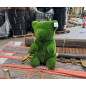 Artificial Grass Bear Figurine 24x36x36 cm for Decoration | Ideal for Garden, Terrace, and Home Artificial Grass Bear Figurine 24x36x36 cm for Decoration | Ideal for Garden, Terrace, and Home
