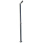 Chuveiro de piscina temporizado com 1 aspersor e 1 botão temporizador, 210 cm, cinza Chuveiro de piscina temporizado com 1 aspersor e 1 botão temporizador, 210 cm, cinza