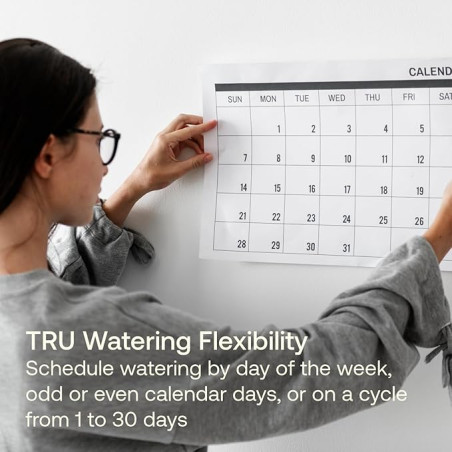 Programmatore di irrigazione per interni Rain Bird TRU a 6 zone | Irrigazione automatica del giardino