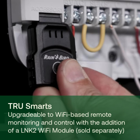 Rain Bird TRU 6-Zone Indoor Irrigation Controller | Automatic Garden Irrigation