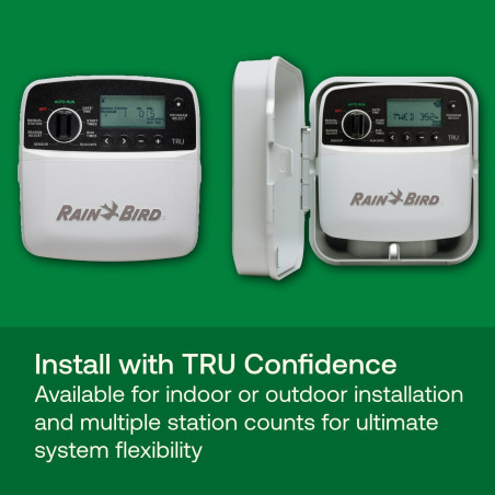 Programador de Riego TRU 6 zonas Interior Rain Bird  | Riego Automatico para Jardin