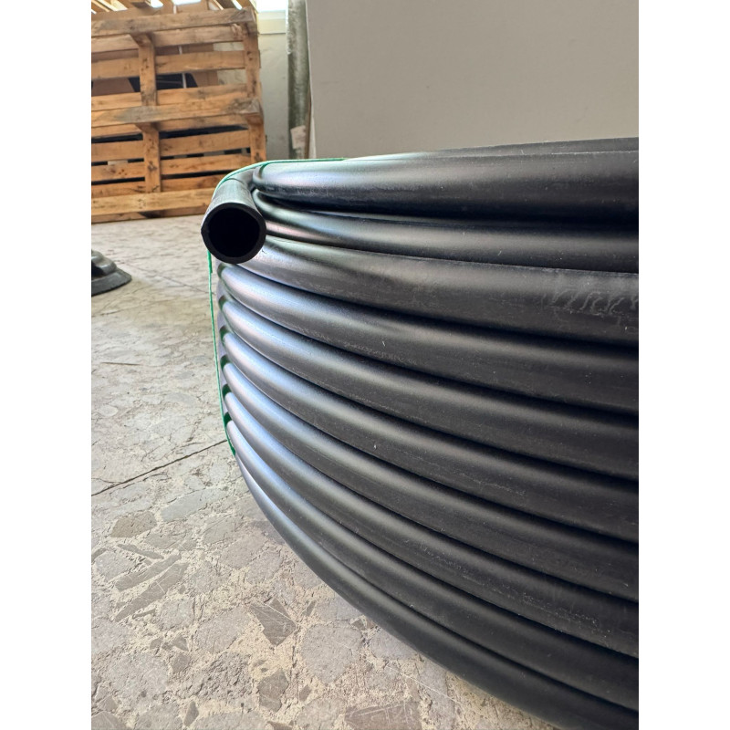 Tubo Irrigazione In Polietilene 100 Metri - Diametro 20 Mm, Pressione 16 Bar, Per Giardino E Agricoltura