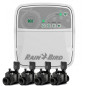 Rain Bird RC2 WLAN-Bewässerungssteuerung für den Innenbereich, 4 Zonen | 4 Magnetventile 100HV 24V 1''