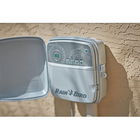 Programmatore automatico di irrigazione Wifi RC2 8 zone externe Rain Bird
