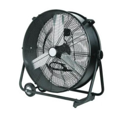 Ventilateur de sol industriel 60 cm 180 W - Ventilateur pour garage, atelier, entrepôt ou terrasse couverte sans télécommande