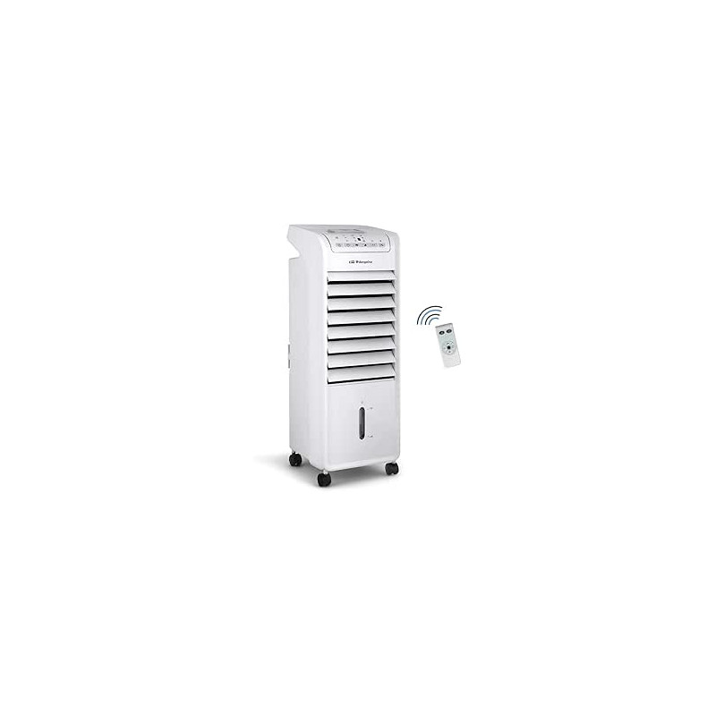 Climatizador evaporativo 3 en 1 Orbegozo | 3 Velocidades | Depósito de 6L | Temporizador | Mando a Distancia | Eficiente Climatizador evaporativo 3 en 1 Orbegozo | 3 Velocidades | Depósito de 6L | Temporizador | Mando a Distancia | Eficiente
