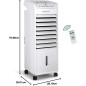 Climatizador evaporativo 3 en 1 Orbegozo | 3 Velocidades | Depósito de 6L | Temporizador | Mando a Distancia | Eficiente Climatizador evaporativo 3 en 1 Orbegozo | 3 Velocidades | Depósito de 6L | Temporizador | Mando a Distancia | Eficiente
