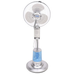 Ventilateur brumisateur 3000W 25x25x40 cm - 3 vitesses 100W 40cm, 3,2 litres