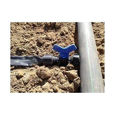 Irrigação por gotejamento com fita plana