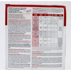 Fungicida allo zolfo WG Masso contro oidio e ragnetto rosso 500 g | Granuli idrodisperdibili | Controllo dei parassiti