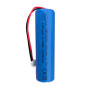 Bateria de Litio 1800mAh 3.7V 6.66Wh IMR18650 CE | Batería de iones de litio con conector XH2,54/2P Bateria de Litio 1800mAh 3.7V 6.66Wh IMR18650 CE | Batería de iones de litio con conector XH2,54/2P