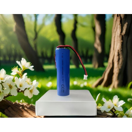 Bateria de lítio 1800mAh 3,7V 6,66Wh IMR18650 CE