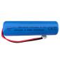 Lithiumbatterie 1800 mAh 3,7 V 6,66 Wh IMR18650 CE | Li-Ionen-Akku mit XH2.54/2P-Anschluss