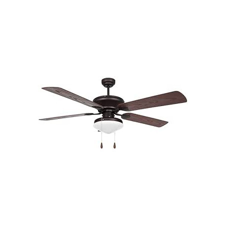 Ventilador de Techo para Exterior Orbegozo, Luz LED, 5 Palas, 60W, 3 Velocidades | Resistente y Moderno