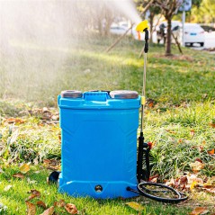 Pulverizador eléctrico de mochila a presión 16L | Sulfatador recargable | Batería incluida | Pulverización eficiente