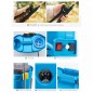 Spruzzatore elettrico solfatatore zaino pressurizzato da 16 litri, ricaricabile con batteria inclusa Spruzzatore elettrico solfatatore zaino pressurizzato da 16 litri, ricaricabile con batteria inclusa