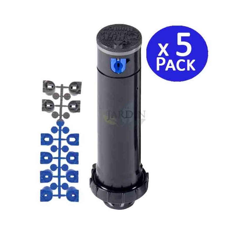 Lot de 5 Arroseur Hunter PGP-00 3/4'', portée 4,9 à 14 m, angle réglable Lot de 5 Arroseur Hunter PGP-00 3/4'', portée 4,9 à 14 m, angle réglable