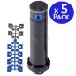 Lot de 5 Arroseur Hunter PGP-00 3/4'', portée 4,9 à 14 m, angle réglable Lot de 5 Arroseur Hunter PGP-00 3/4'', portée 4,9 à 14 m, angle réglable