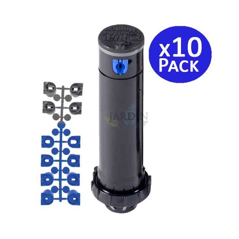 Pack 10 Aspersor de riego aéreo Hunter PGP-00 3/4'' | Alcance 4,9-14 m | Aspersor versátil para jardines Pack 10 Aspersor de riego aéreo Hunter PGP-00 3/4'' | Alcance 4,9-14 m | Aspersor versátil para jardines