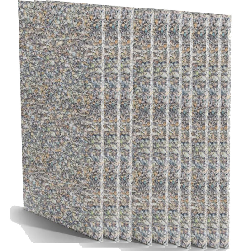 Pack 10 Polyurethane Acoustic Panels, 200x100x4 cm, 80 kg/m³ | Wall Soundproofing Panels | 20 m² Multi-Insulation