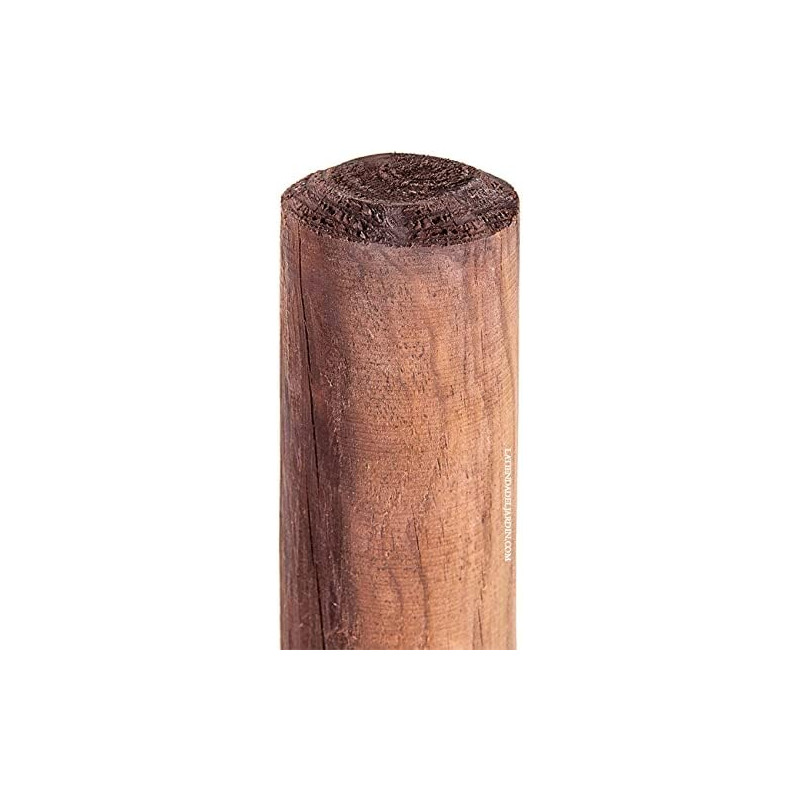 Estaca para Arboles 150 cm Ø 8 cm | Tutores sin Punta | Poste para Vallas, Jardin y Plantas | Poste de Madera Estaca para Arboles 150 cm Ø 8 cm | Tutores sin Punta | Poste para Vallas, Jardin y Plantas | Poste de Madera