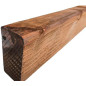Traverses en bois traité 22x12x120 cm, pour réaliser des bordures, compositions décoratives dans les jardins, délimitation Traverses en bois traité 22x12x120 cm, pour réaliser des bordures, compositions décoratives dans les jardins, délimitation