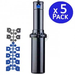 Pack 5 x Hunter PGP-04 Ultra 3/4" Sprinkler, Range 4.9 to 14 m