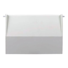 Skimmertür mit Scharnier | Ersatztür für 15-Liter-Skimmer, 19,5 x 13,5 cm, Weiß