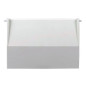 Porte d'écumoire à charnière | Contenitore di ricambio per écumoire 15 litri, 19,5 x 13,5 cm, bianco Porte d'écumoire à charnière | Contenitore di ricambio per écumoire 15 litri, 19,5 x 13,5 cm, bianco