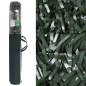 Siepe artificiale standard a foglia larga con 90 stecche. 2 x 3 metri. Oscuramento 85%