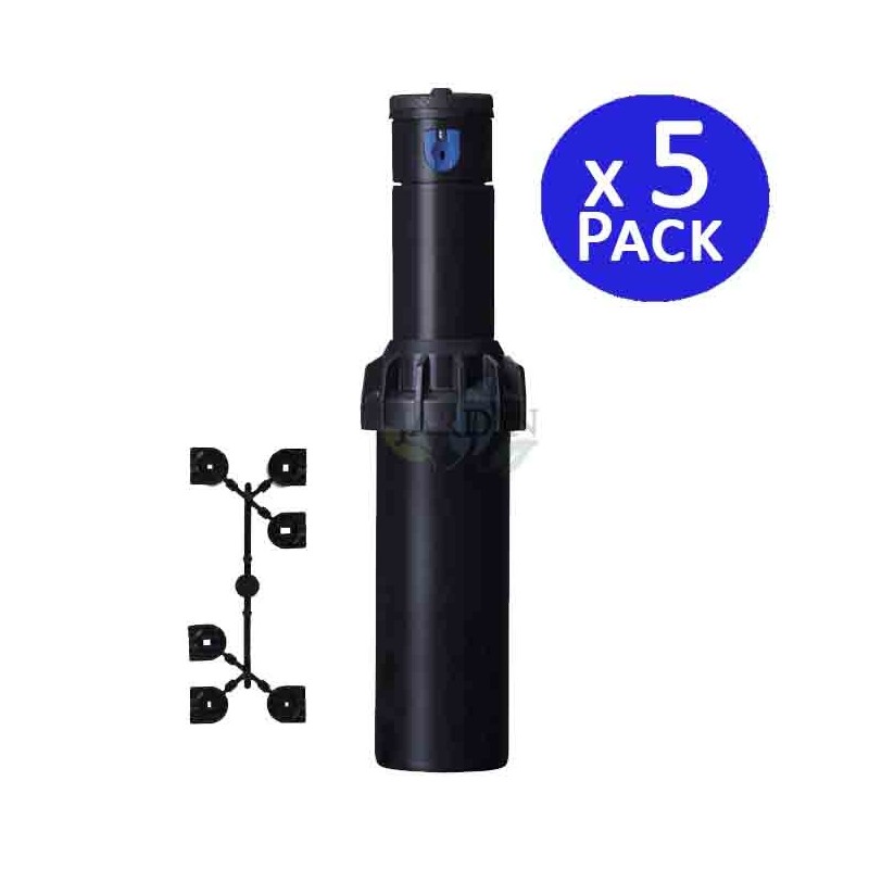 Hunter I-20-04 3/4"-Bewässerungsregner | 5er-Pack Versenkregner für den Garten (5,2–14,3 m) | Professioneller Rasensprenger Hunter I-20-04 3/4"-Bewässerungsregner | 5er-Pack Versenkregner für den Garten (5,2–14,3 m) | Professioneller Rasensprenger