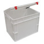 Cajón de Almacenaje Apilable 31L 30x40x33,5 cm | Uso Alimentario y Doméstico Cajón de Almacenaje Apilable 31L 30x40x33,5 cm | Uso Alimentario y Doméstico
