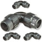 Pack 4 Cotovelos PE 20mm para Tubo | Certificado AENOR | Irrigação & Canalização Pack 4 Cotovelos PE 20mm para Tubo | Certificado AENOR | Irrigação & Canalização