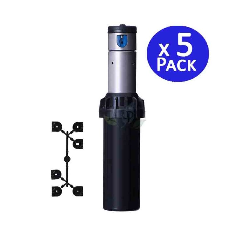 5 Stück Hunter I-20-04-SS-B Turbinenregner aus Stahl, Reichweite von 5,2 bis 14,3 Metern 5 Stück Hunter I-20-04-SS-B Turbinenregner aus Stahl, Reichweite von 5,2 bis 14,3 Metern