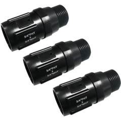 Pack 3 Regulador de Presión de Agua 3/4'' | Reductor de Presion Agua para Riego por goteo 2 bar 30PSI