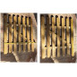 Classic wooden door 120 x 100 cm